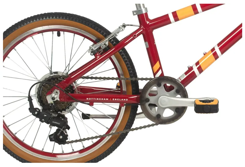 Raleigh Pop 20 Kids Bike Red-3